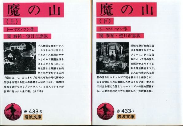 画像1: 魔の山 上下巻 ２冊 トーマス・マン/関泰祐・望月市恵訳